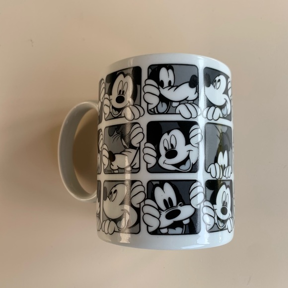 Mickey Mouse Disney Black & White Monotone Mug - Picture 4 of 8